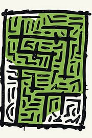 Bauhaus Japandi Abstract by Art Whims