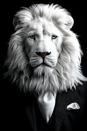 Wilde pakken - Witte leeuw