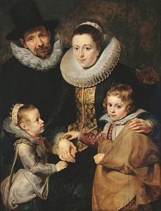 De familie van Jan Brueghel de Oude, Peter Paul Rubens