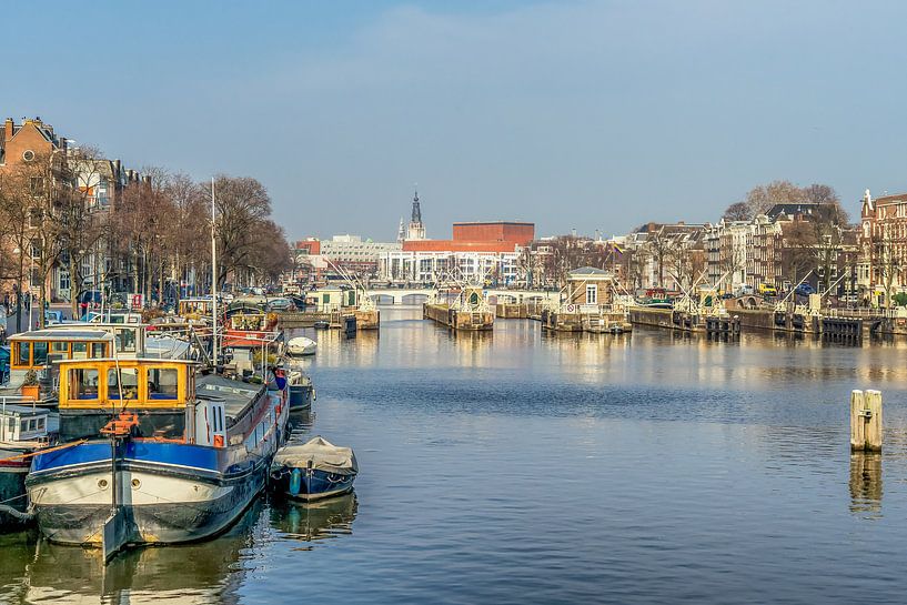 Amstel river by Gerrit Kuyvenhoven