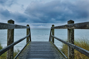 Chemin vers la mer