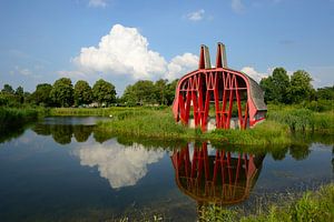 Chapelle en bois dans le parc Máxim à Leidsche Rijn sur In Utrecht