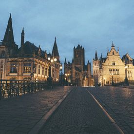 Evening in Ghent, Belgium by Tom in 't Veld