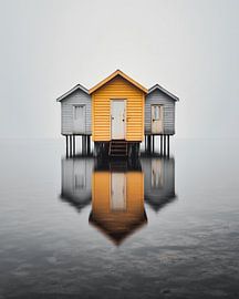 Hütten auf dem See
