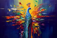 Peacock Painting