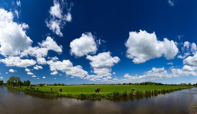 Hollands landschap panorama par Dennis van de Water