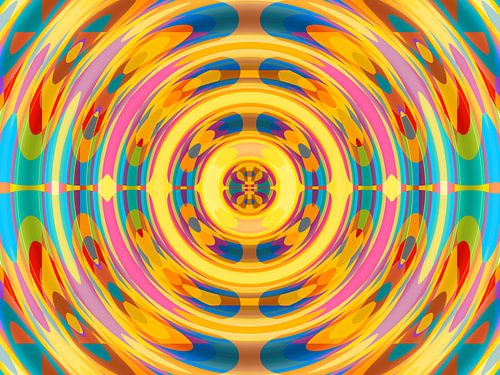 Roundabout in Yellow