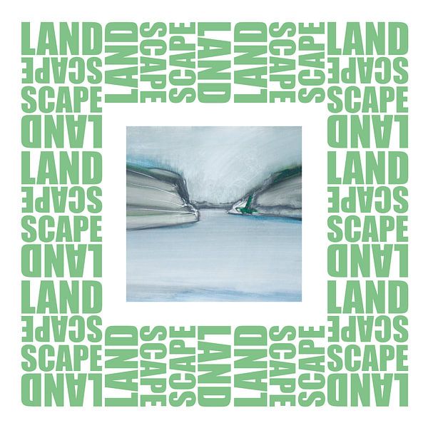 Landscape Zuid-Willemsvaart 2 by Esther van de Beek