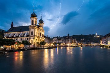 Luzern: Jezuïetenkerk van Severin Pomsel