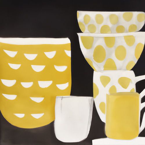 Moderne Illustration "Küchenschrank"