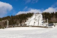 Olympic ski jumps in winter, Lillehammer, Norway by Adelheid Smitt thumbnail