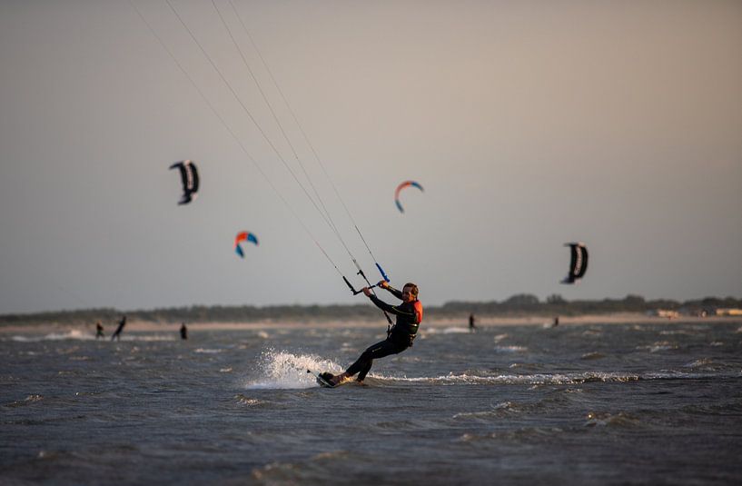 Kitesurfen van Ton Tolboom