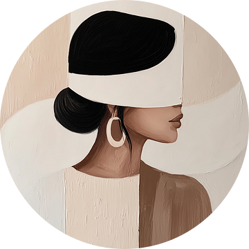 Colour Palette beige - vrouwelijk portret