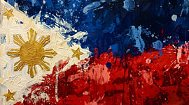 flag of the Philippines by HUGO