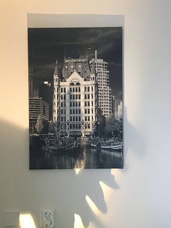 White House Rotterdam black and white