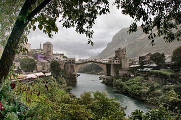 Mostar - Herzégovine sur Dries van Assen