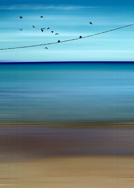 CRETAN SEA & BIRDS II v2 par Pia Schneider