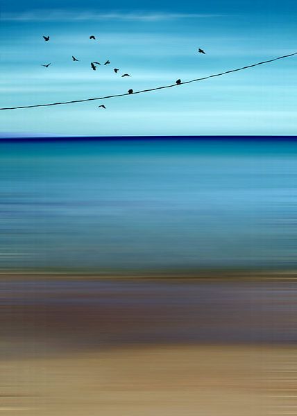 CRETAN SEA &amp; BIRDS II v2 par Pia Schneider