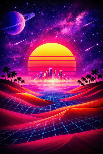 Synthwave City Dune