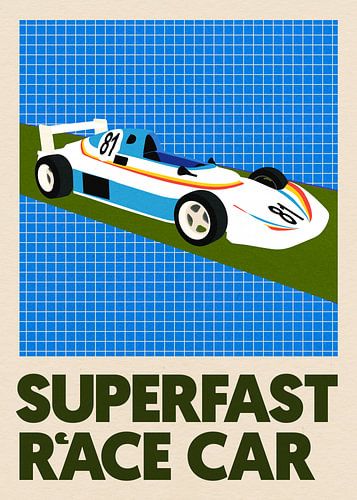 Supersnelle raceauto