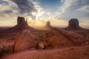 Monument Valley, Colorado, United States van Afke van den Hazel