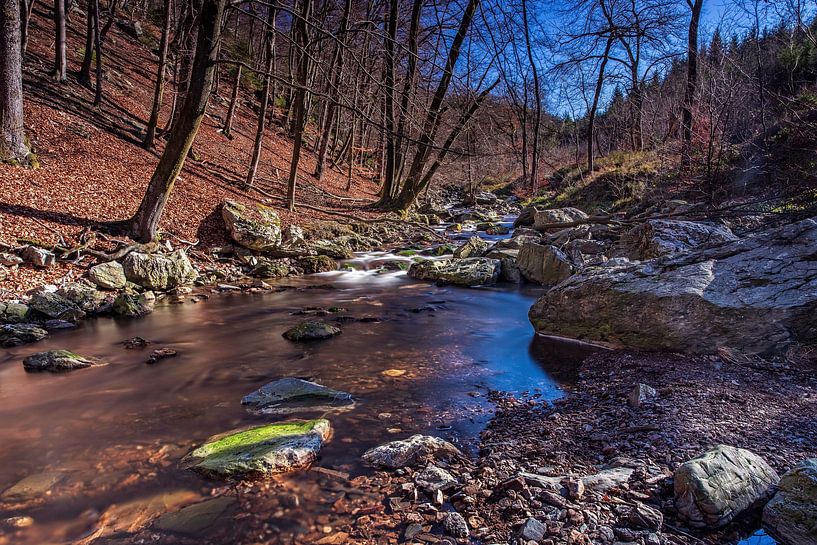 Mountain river La Hoëgne by Rob Boon