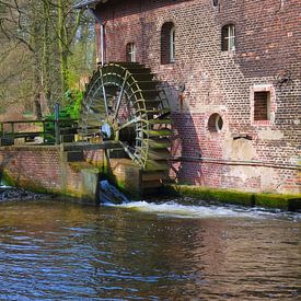 Brempter Mühle an der Schwalm in Brempt,Niederrhein von Peter Eckert