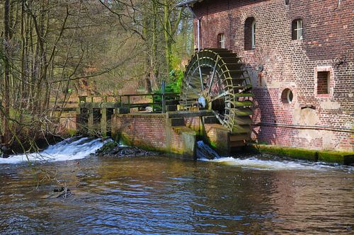 Bremptmolen op de Schwalm in Brempt, Nederrijn