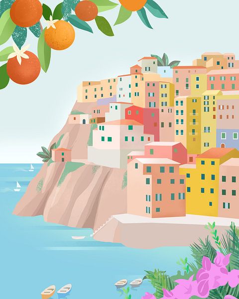 Cinque Terre, Italien von Petra Lizde