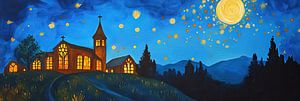 Weihnachtsbeleuchtung | Golden Christmas