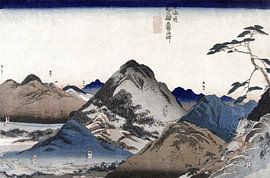 Utagawa Kuniyoshi – Nissaka to Hamamatsu (1833–1837) by Timeless Artworks