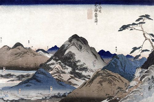 Utagawa Kuniyoshi – De Nissaka à Hamamatsu (1833–1837)