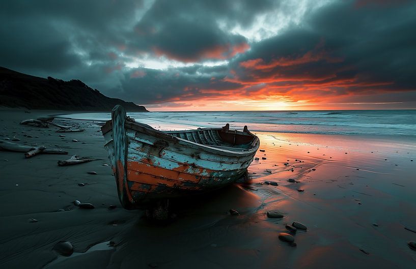 Bootsromantik von fernlichtsicht