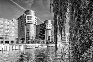 BERLIN Moabiter Spreeufer – schwarzweiß