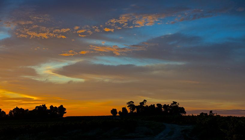 Zonsondergang van Bert Bouwmeester