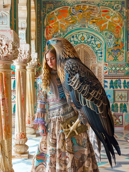 Der Adler und die Frau von haroulita