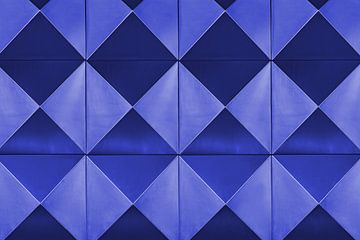 Abstract Blauw van Dieter Ludorf