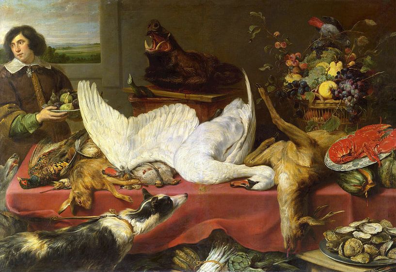 Stillleben mit einem Schwan, Frans Snijders von Meisterhafte Meister