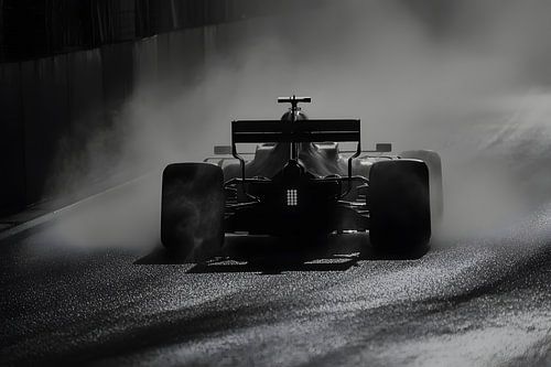 De nevel en schaduwen van Formule 1 van Skyfall
