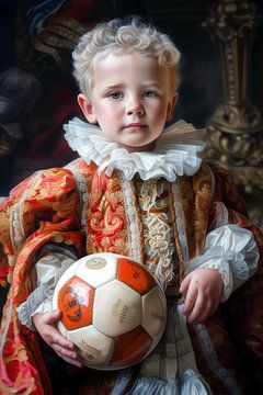 The Prince and his football II by Jacky