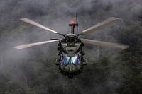 Hélicoptère NH90_TTH face à mon objectif