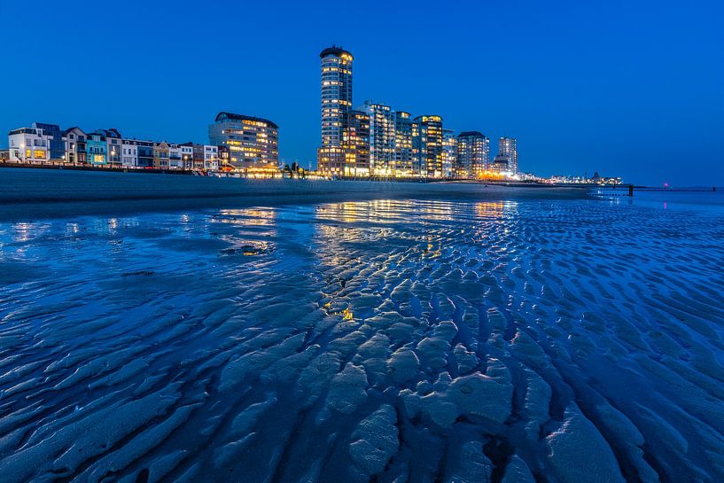 Boulevard Vlissingen à l'heure bleue par Jan Poppe