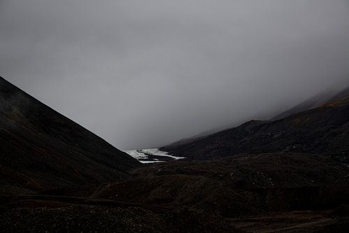 mountain scenery on Svalbard