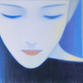 Blue Silence van ARTEO Schilderijen