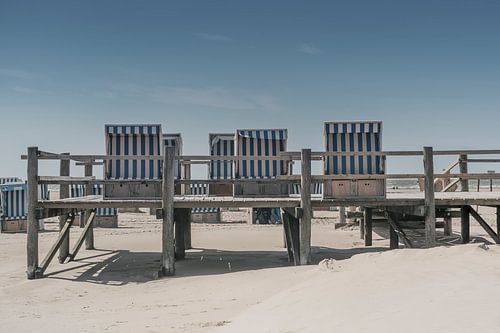WICKER BEACH CHAIRS