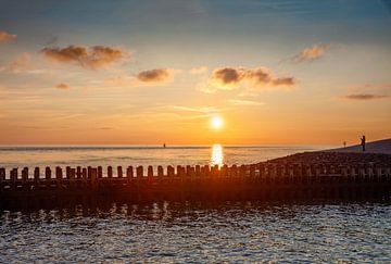 Untergehende Sonne von Lisette van Peenen