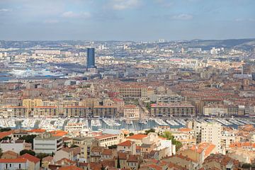 Uitzicht op Marseille, Frankrijk by Teuni's Dreams of Reality