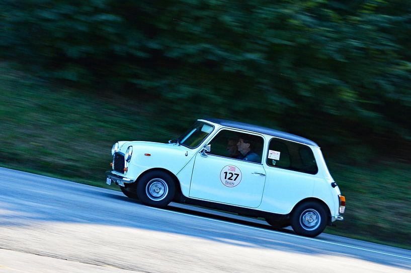 Austin Mini  am Berg - Eggberg Klassik 2019 - von Ingo Laue