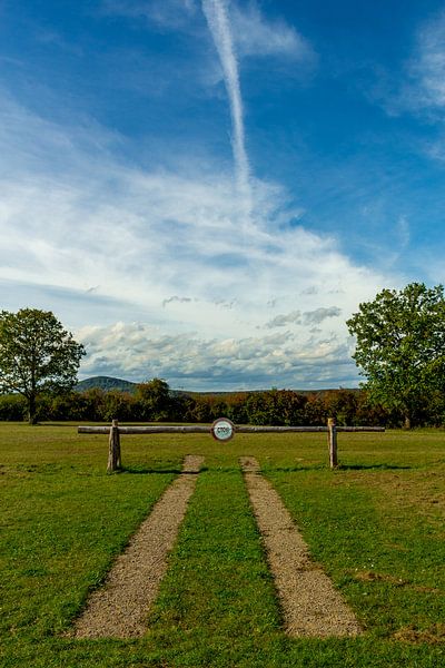 Walk on the Kolonnenweg near the Point Alpha memorial site by Oliver Hlavaty