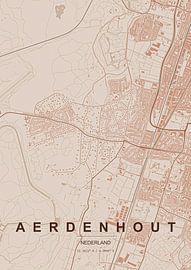 Lageplan von Aerdenhout von Stef van Campen